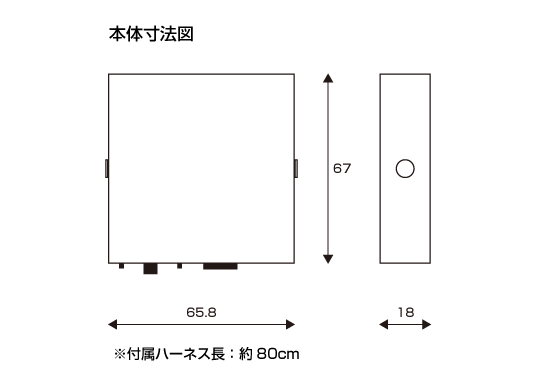 本体寸法図