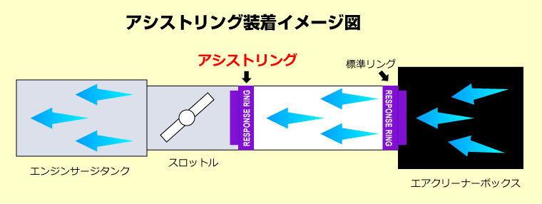 アシストリング装着イメージ